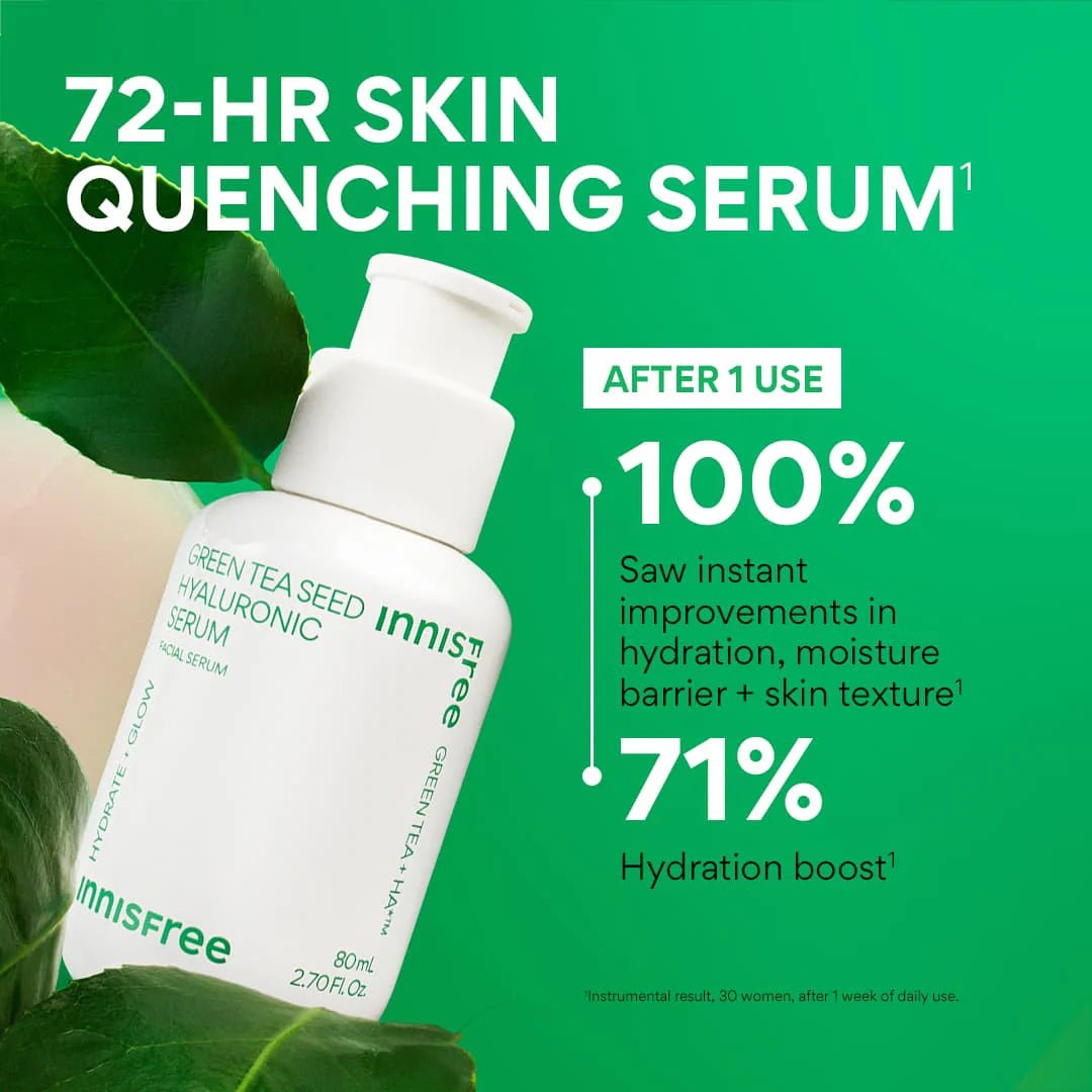 Green Tea Seed Hyaluronic Serum 80ml - Korean Beauty Avenue