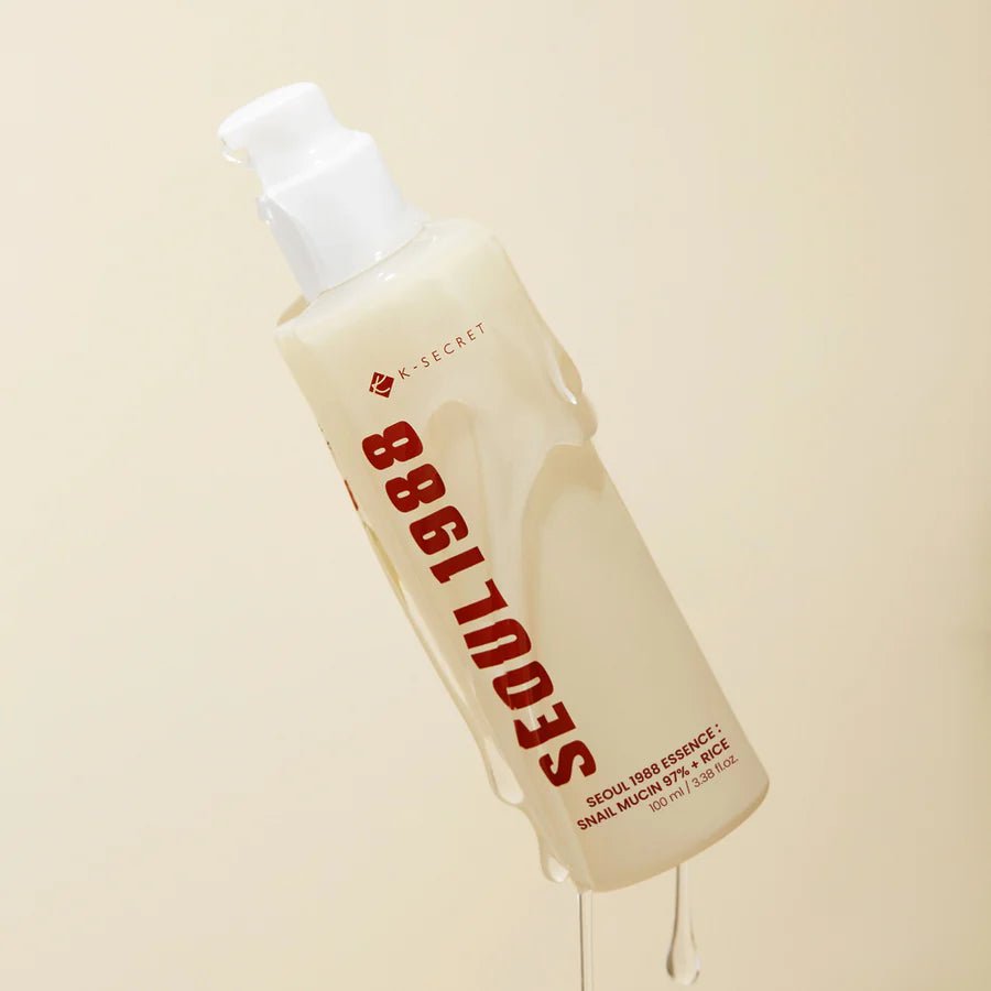 SEOUL 1988 Essence : Snail Mucin 97% + Rice - Korean Beauty Avenue