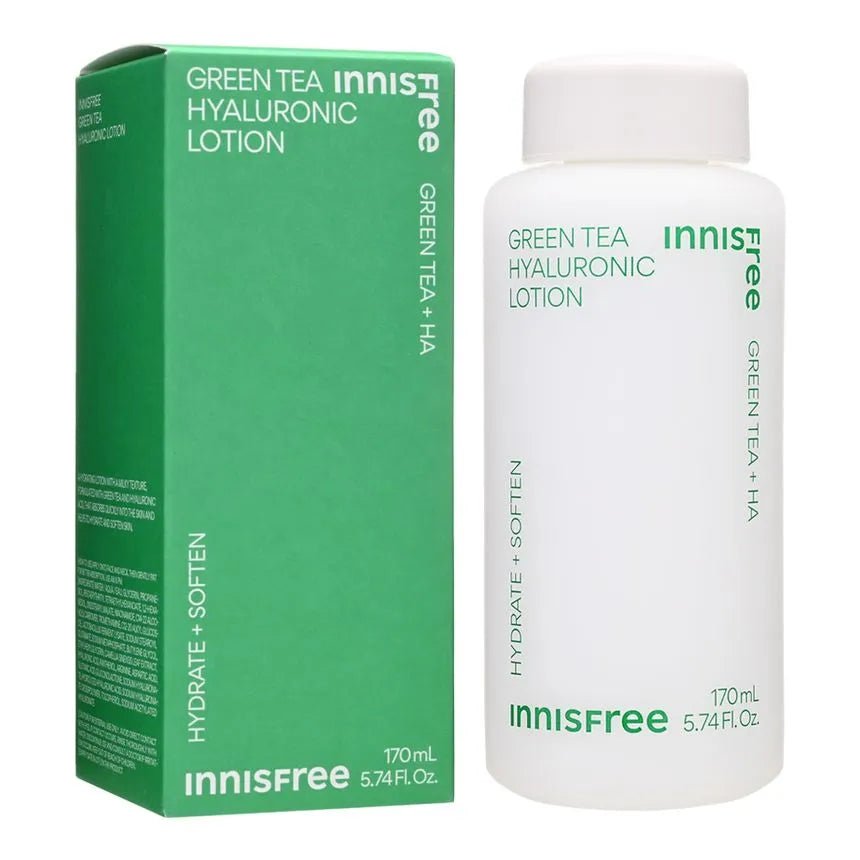 Green Tea Hyaluronic Lotion 170ml - Korean Beauty Avenue