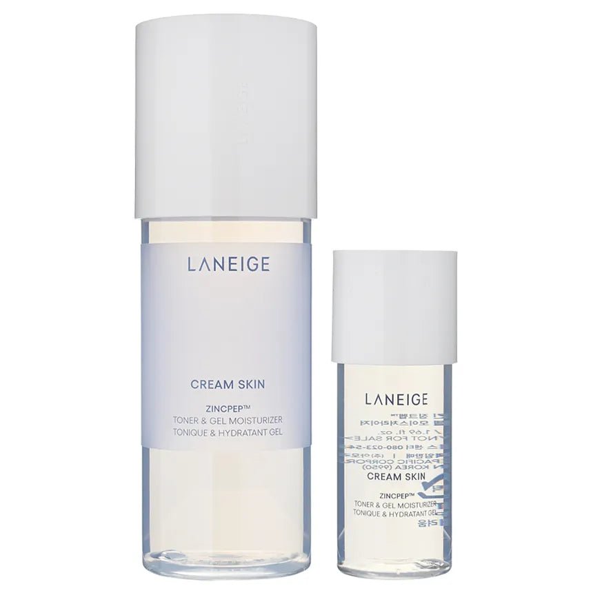 Cream Skin Zincpep Toner & Gel Moisturizer Gift Set 2pcs - Korean Beauty Avenue