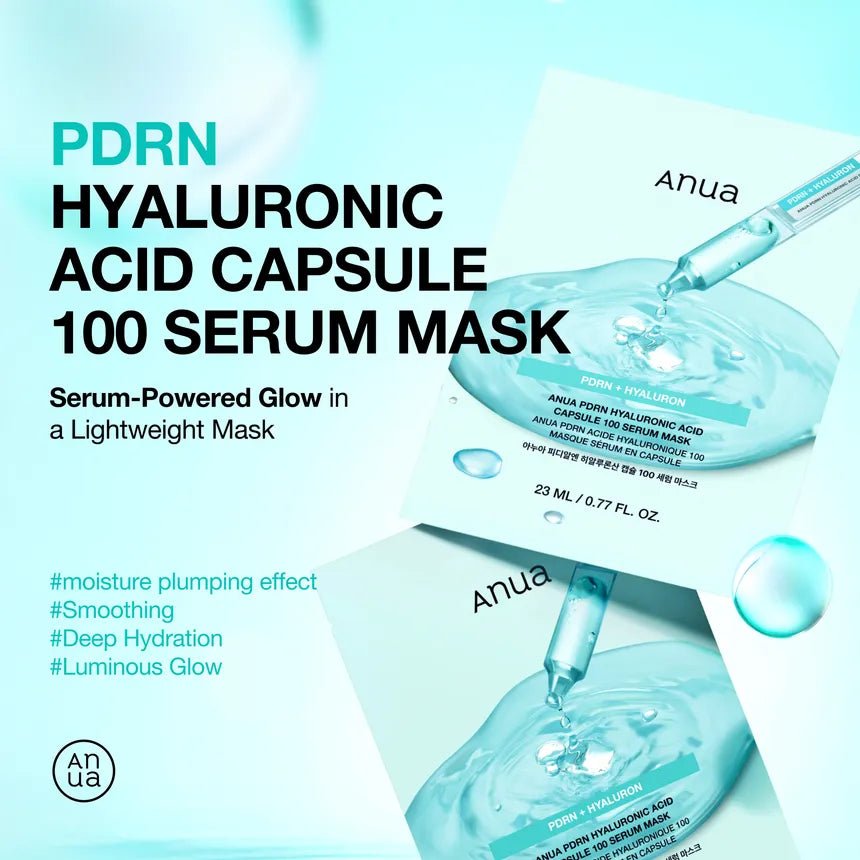 PDRN Hyaluronic Acid Capsule 100 Serum Mask Set - Korean Beauty Avenue