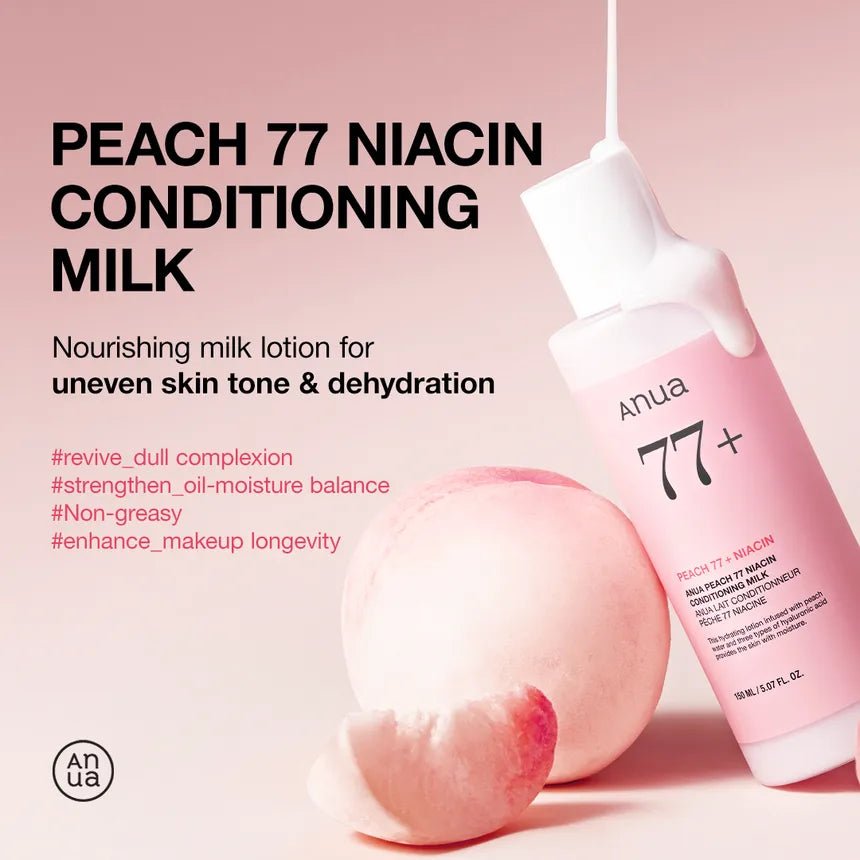 Peach 77 Niacin Conditioning Milk 150ml - Korean Beauty Avenue