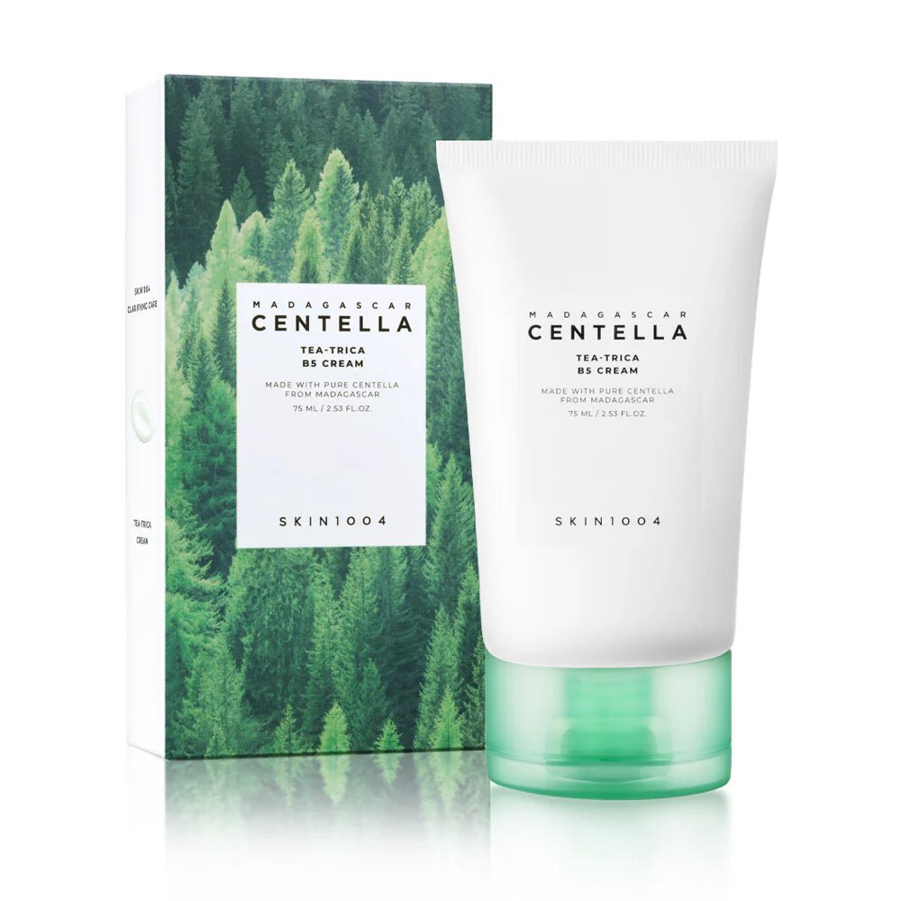 Madagascar Centella Tea - Trica B5 Cream 75ml - Korean Beauty Avenue