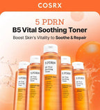 5 PDRN B5 Vital Soothing Toner 280ml - Korean Beauty Avenue