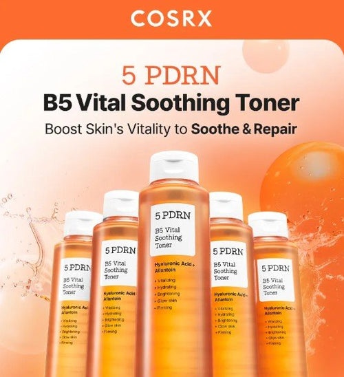 5 PDRN B5 Vital Soothing Toner 280ml - Korean Beauty Avenue