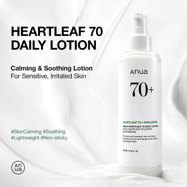 Heartleaf 70 Daily Lotion - Korean Beauty Avenue