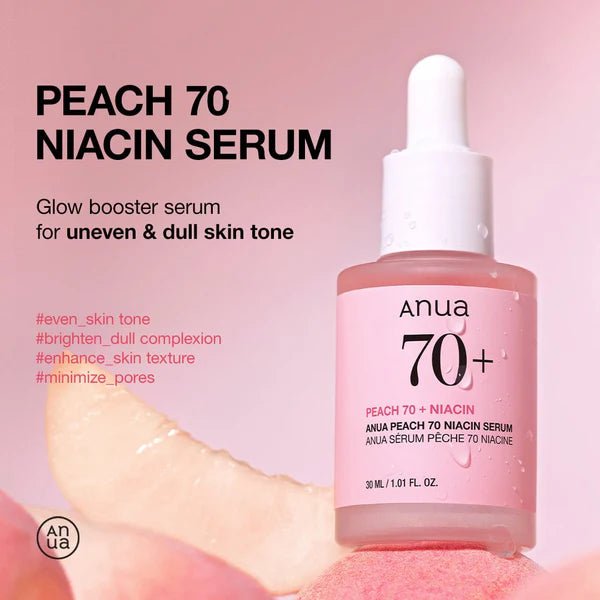 Peach 70 Niacin Serum 30ml - Korean Beauty Avenue
