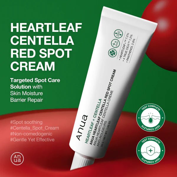 Heartleaf Centella Red Spot Cream 30g - Korean Beauty Avenue