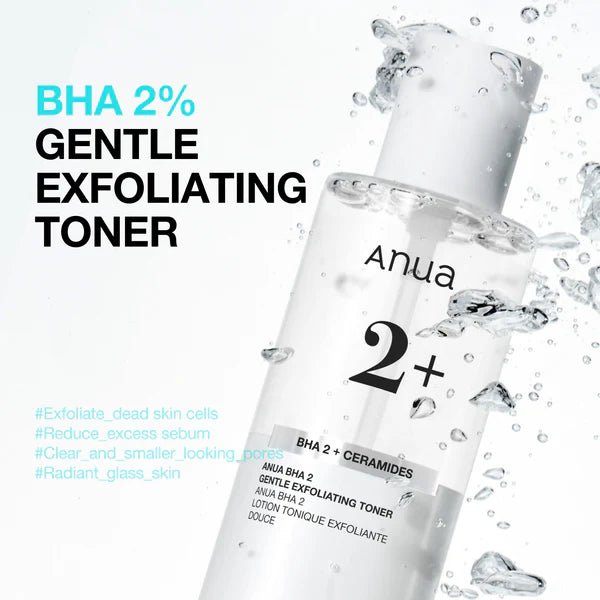 BHA 2% Gentle Exfoliating Toner - Korean Beauty Avenue