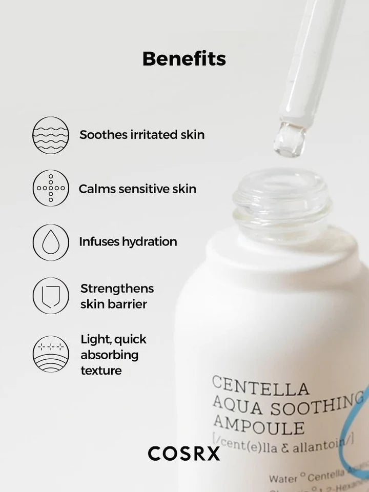 Centella Aqua Soothing Ampoule 40ml - Korean Beauty Avenue