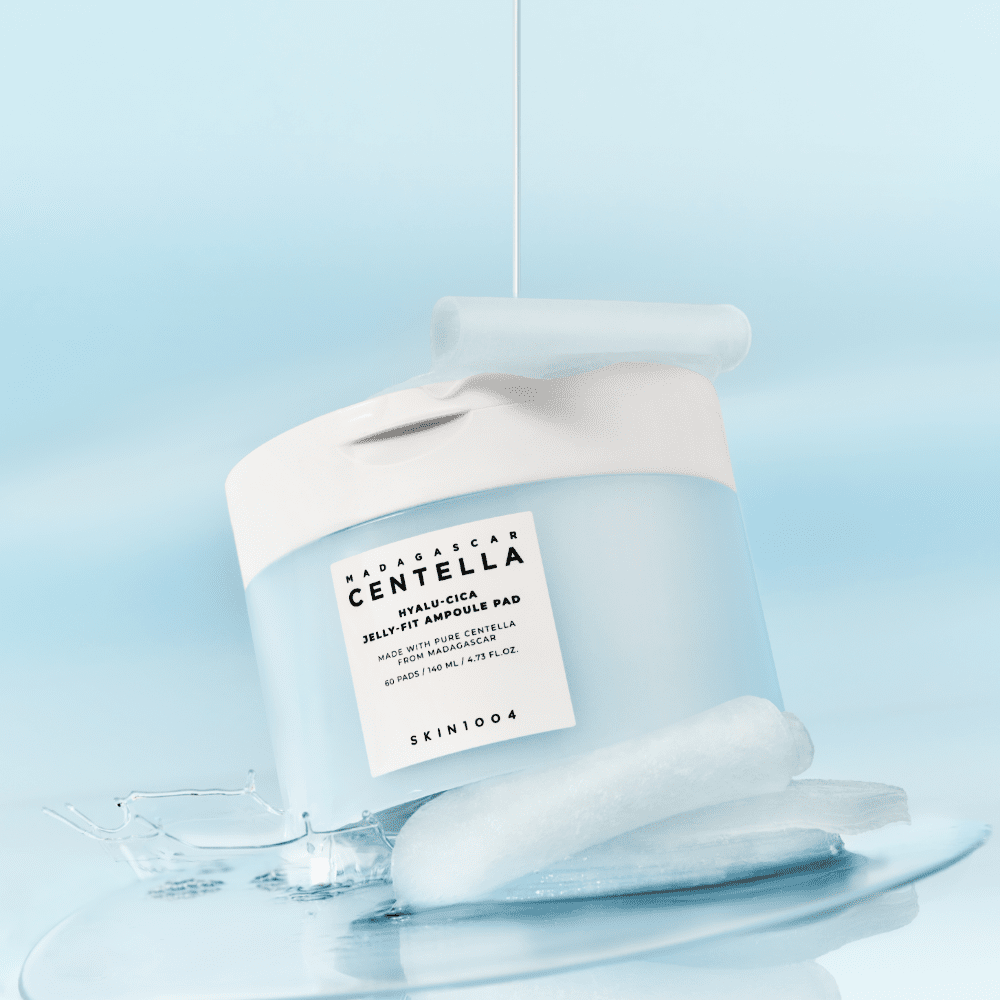 SKIN1004 - Madagascar Centella Hyalu - Cica Jelly - Fit Ampoule Pad 60 pads - Korean Beauty Avenue