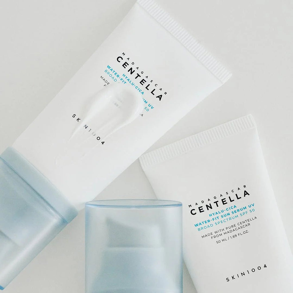 Madagascar Centella Hyalu - Cica Water - Fit Sun Serum 50ml - Korean Beauty Avenue