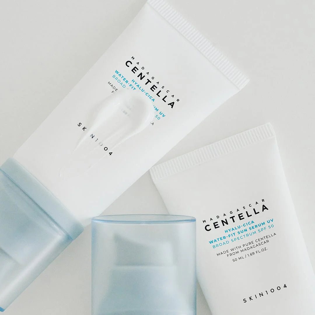 Madagascar Centella Hyalu - Cica Water - Fit Sun Serum 50ml - Korean Beauty Avenue